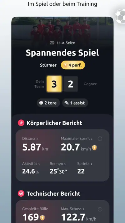 Footbar screenshot 1