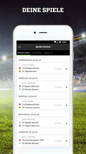 FUSSBALL.DE screenshot 3