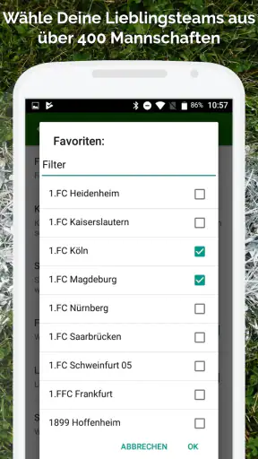 Fussball im TV live screenshot 4