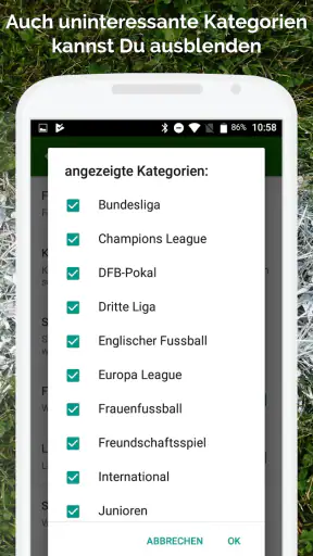 Fussball im TV live screenshot 6