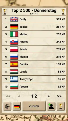 Geographie Europas screenshot 8
