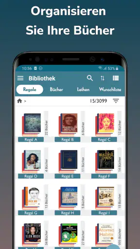 Handy Library - Bücher Ordnen screenshot 1