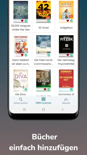 Handy Library - Bücher Ordnen screenshot 2