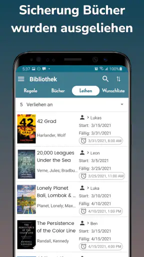 Handy Library - Bücher Ordnen screenshot 5