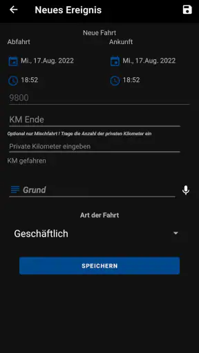 KFZ Fahrtenbuch Deutsch screenshot 7