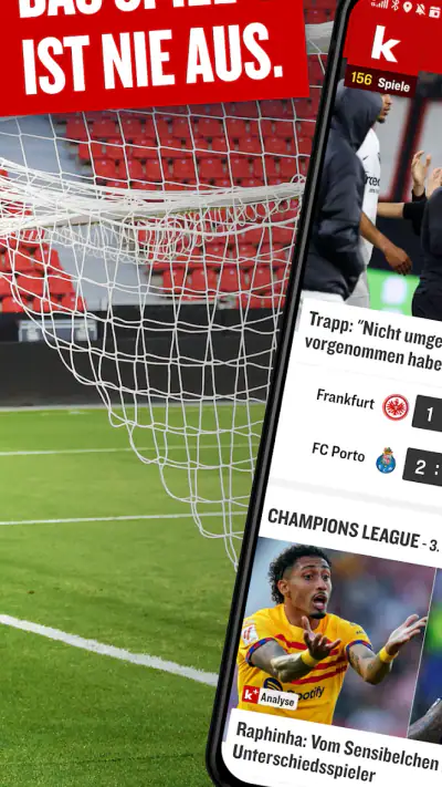 kicker Fußball News screenshot 1