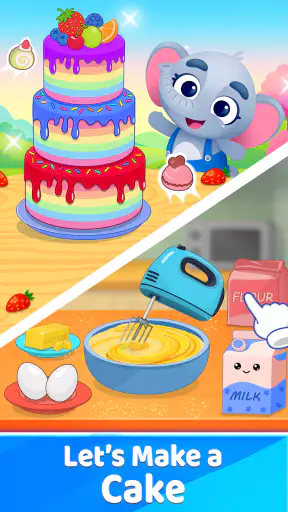 Kinder Kochfabrik Spiel screenshot 3