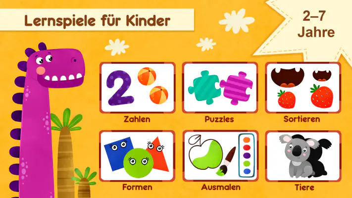 Kinderspiele für Kinder. Dinos screenshot 1