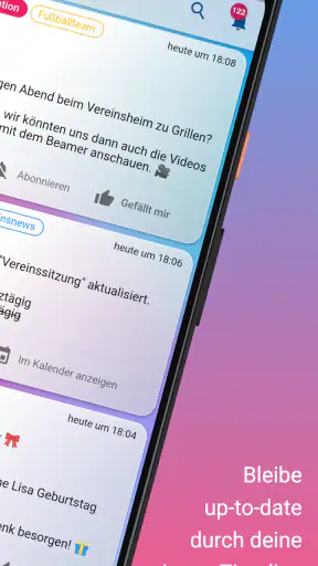 Klubraum – Vereinsapp & Orga screenshot 2