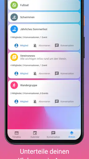 Klubraum – Vereinsapp & Orga screenshot 6