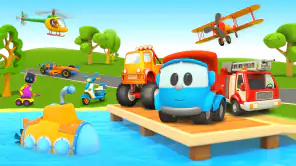 Leo 2: 3D Puzzle Kinder Spiele screenshot 1