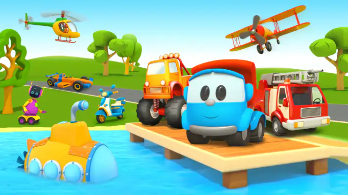 Leo 2: 3D Puzzle Kinder Spiele screenshot 1