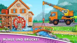 LKW kinderspiele Hausbau für 3 screenshot 6