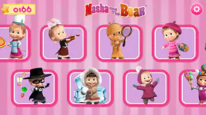 Masha and the Bear Mini Spiele screenshot 1