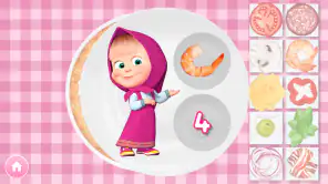 Masha and the Bear Mini Spiele screenshot 4