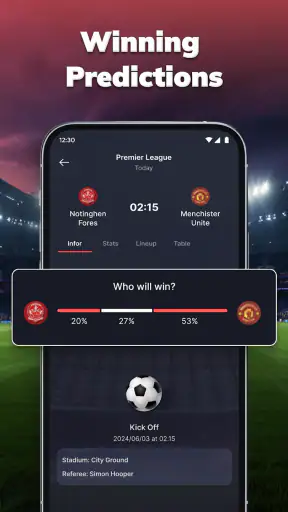 MatchLive: Fußball Live screenshot 2