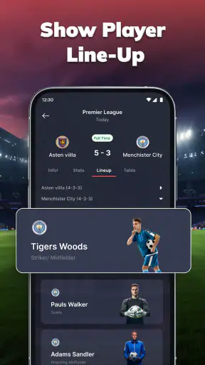 MatchLive: Fußball Live screenshot 4