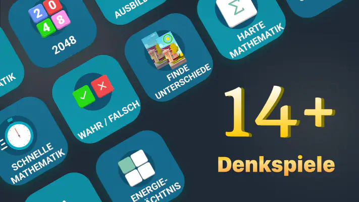 Mathe: Gehirn Logik Denkspiele screenshot 1