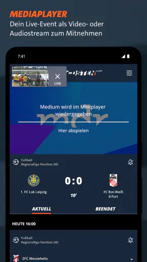 MDR Sport im Osten: Live, News screenshot 4
