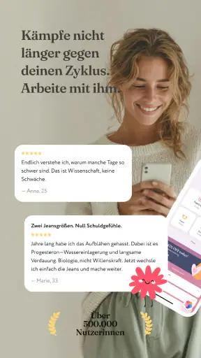 Mia: Perioden Kalender, Zyklus screenshot 7