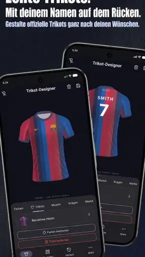 My Jersey - Football Designer screenshot 1