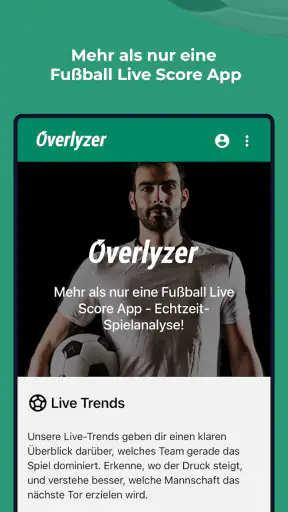 Overlyzer Live Football Trends screenshot 1