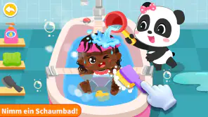 Panda Spiel: Babygirl Pflege screenshot 3