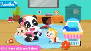 Panda Spiel: Babygirl Pflege screenshot 6