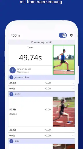 Photo Finish Zeitmesssystem screenshot 2