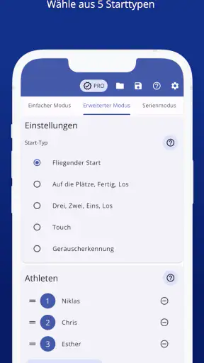 Photo Finish Zeitmesssystem screenshot 4