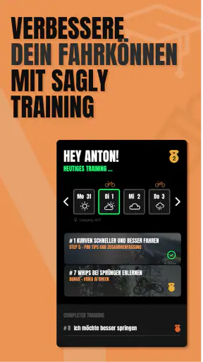 SAGLY - Mtb mountain bike app screenshot 3