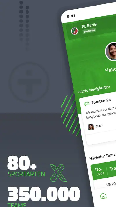 SpielerPlus - Teamorganisation screenshot 1