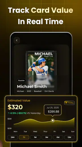 Sports Card Value Scanner screenshot 2