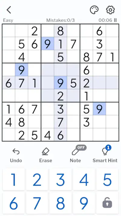 Sudoku - Klassisches Sudoku screenshot 1