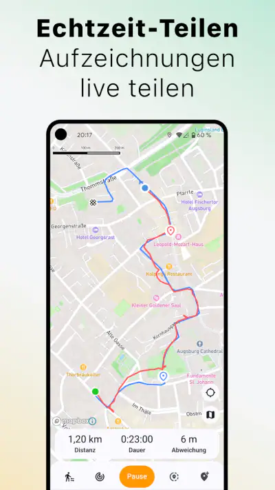 The Mantrailing App screenshot 1