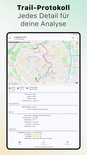The Mantrailing App screenshot 6