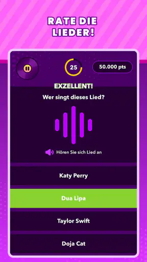 Trivial Musik Quiz screenshot 2