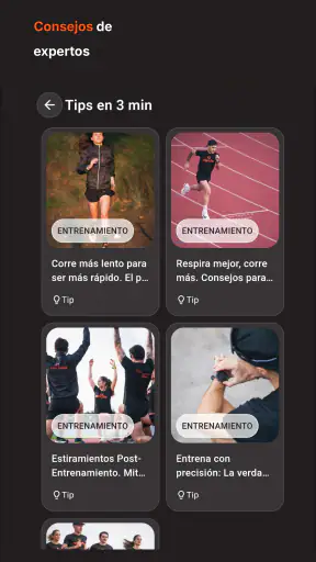 Vercho: entrenamiento running screenshot 4