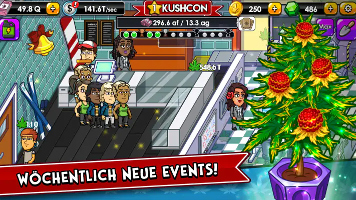 Weed Inc.: Idle Tyccon screenshot 1