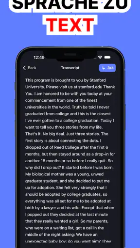 Whisper AI: Sprache Zu Text screenshot 2