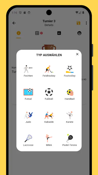 Winner - Turniermanager screenshot 1