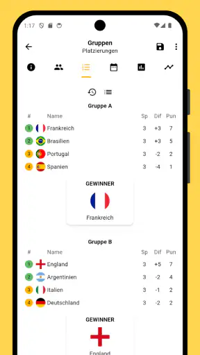 Winner - Turniermanager screenshot 4