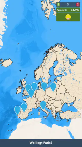 Wo liegt das? - Geografie Quiz screenshot 3