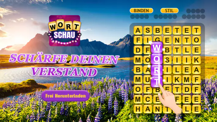 Wort Schau - Wörterspiel screenshot 1