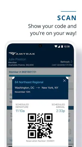 Amtrak screenshot 5