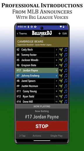 BallparkDJ Walkout Intros screenshot 2