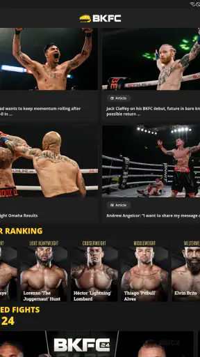 Bare Knuckle BKFC screenshot 8