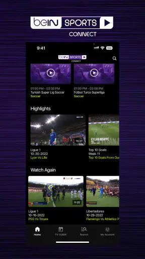 beIN SPORTS CONNECT screenshot 5