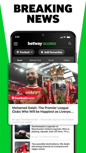 Betway Scores - Scores & News screenshot 6
