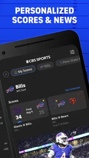 CBS Sports App: Scores & News screenshot 2